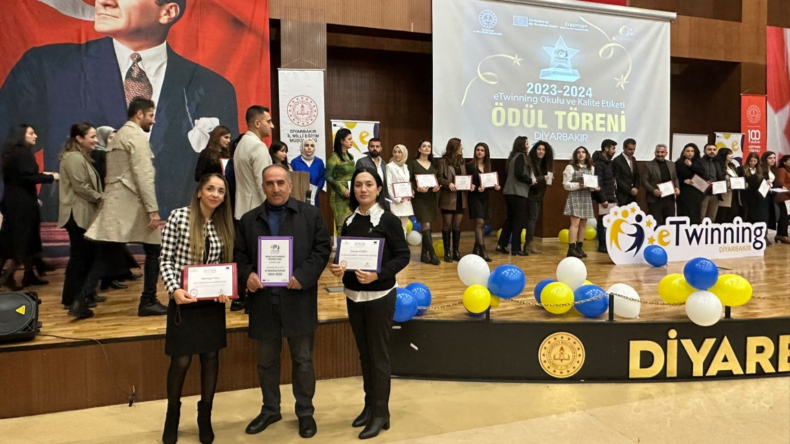 eTwinning Okulu Etiketimizi Aldık